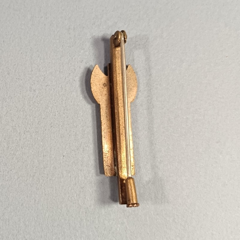 PETIT INSIGNE OU BROCHE PROPAGANDE OU SOUVENIR DU MARECHAL PETAIN 1940 1944 GVT DE VICHY TRAVAIL FAMILLE PATRIE FRANCISQUE